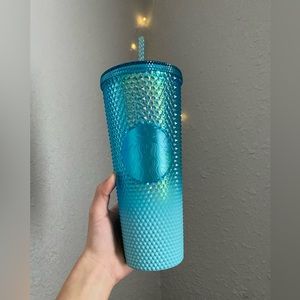 Blue Ombré Starbucks Cup